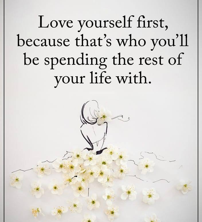 Love yourself first